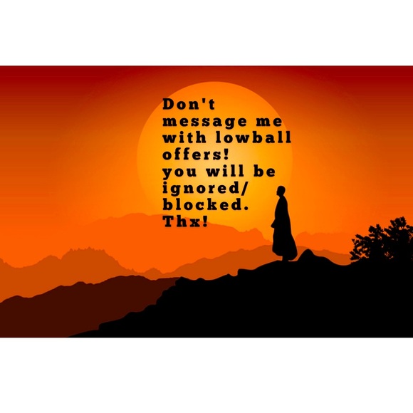 Don\'t message me with lowball offers! 
you will be ignored/blocked. 
Thx!